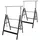 Wiltec Gerüstbock Stahl 58x68x80-130cm grau