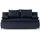 Roller Schlafcouch Stoff 2-Sitzer Blau