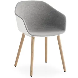 lapalma SEELA AC S313 | Vierbeingestell Holz | Innensitzschale Stoff Remix