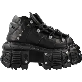New Rock M-tank106-c2 Unisex Plattformschuhe, Schwarz, - Schwarz - 45