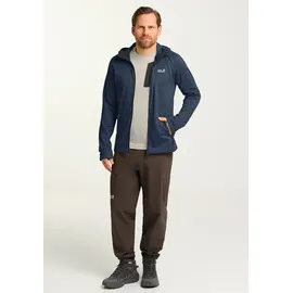 Jack Wolfskin Peak District Hooded Fz Dunkelblau M