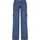 URBAN CLASSICS Ladies Low Waist Cargo Denim - Blau