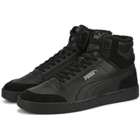 Puma Shuffle Mid gefütterte Sneaker 01 black/black/steel gray 44