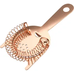 Barsieb, Edelstahl - kupferfarben (7,8cm)