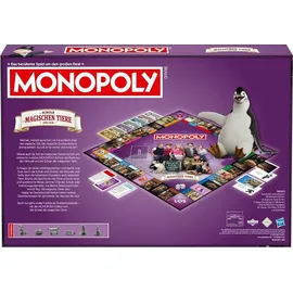Winning Moves Monopoly Schule der magischen Tiere Brettspiel Deutsch 8+ Gesellschaftsspiel