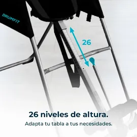 Cecotec Drumfit 1800. Inversionstisch - Black / Blue - One Size