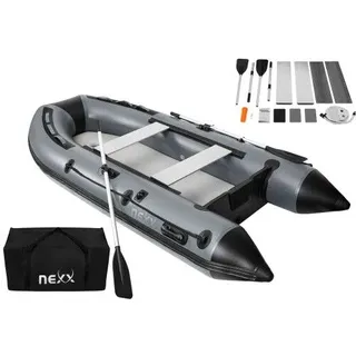 Schlauchboot NEXX 330 mit Luftboden - Karpfen Waller Angelboot