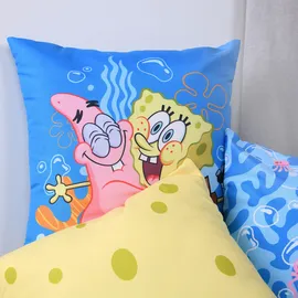 Spongebob Sponge Bob Dekokissen 40 x 40 cm Bunt