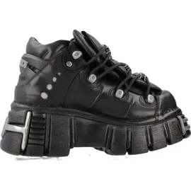 New Rock 106-s1, Damen Stiefeletten, schwarz, - 4 UK - 37 EU