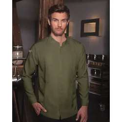 KARLOWSKY Kochjacke Green-Generation - moss green - 50