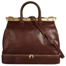 Piké Reisetasche Gr. 48 cm x 36 cm braun