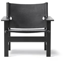 Fredericia - The Canvas Sessel, Canvas / Eiche schwarz
