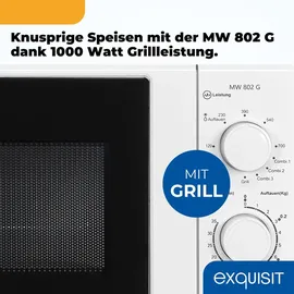 Exquisit MW 802 G weiß