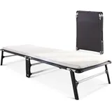 Jay-BE® CE70 Kompaktes Klappbett mit E-Faser-Matratze, Einzelbett, Rötliches Mahagoni