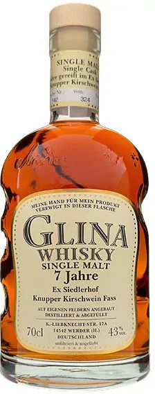 Glina Whisky 7 Jahre Knupper Kirschwein Fass 0,7L 43% vol