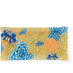 Excelsa Deko-Teller / Zum Servieren La Via Della Seta Glas 30X2,5X15 Cm Bunt