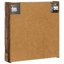 vidaXL Dartboard Schrank BREDA Altholz 52,5 x 10,5 x 53,5 cm