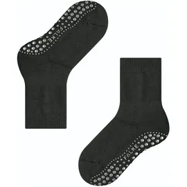 Falke Kinder Stoppersocken Catspads K Hp Baumwolle Wolle rutschhemmende Noppen 1 Paar, Schwarz 23-26