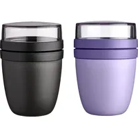 Mepal | Lunchpot Ellipse Mixed | Nordic Black +