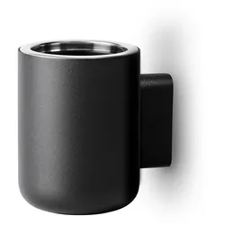 Audo - Bath Zahnbürstenhalter wandmontiert, schwarz