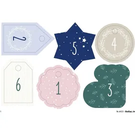 Folia Adventskalender-Set Basic 2021