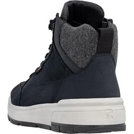 Rieker Schnürstiefel Damen Weiß/Dunkelblau 42
