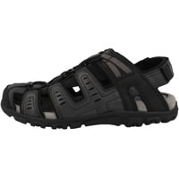 GEOX Strada C Sport Sandal, Black, 44