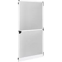 Grafner Insektenschutz Fliegengitter 95x210cm Balkontür Terassentür weiss IS11079