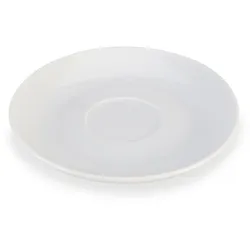 Espressountertasse SANSIBAR LUNNA - weiß - D 12 cm