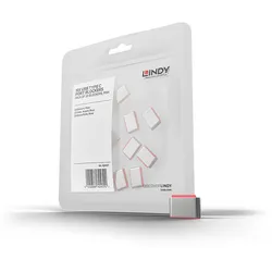 Lindy Schloss für USB-C-Port - pink (Packung