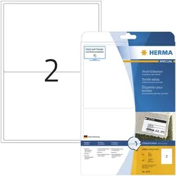 Herma 40er-Pack Namensetiketten »4519« 199,6 x 143,5 mm weiß
