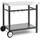 BBQ-Toro Beistelltisch 85 x 50 x 81 cm Metall schwarz