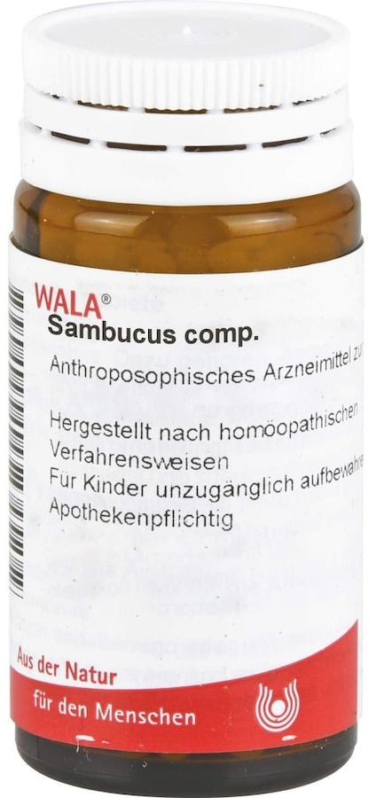 WALA SAMBUCUS COMP Globuli Zusätzliches Sortiment 02 kg