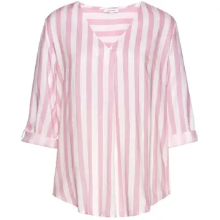 LASCANA Schlupfbluse Damen weiß-rosa Gr.34