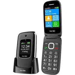 Beafon SL880touch schwarz Handy (Seniorenhandy, Klapp, 4G, Notruffunktion, SOS)