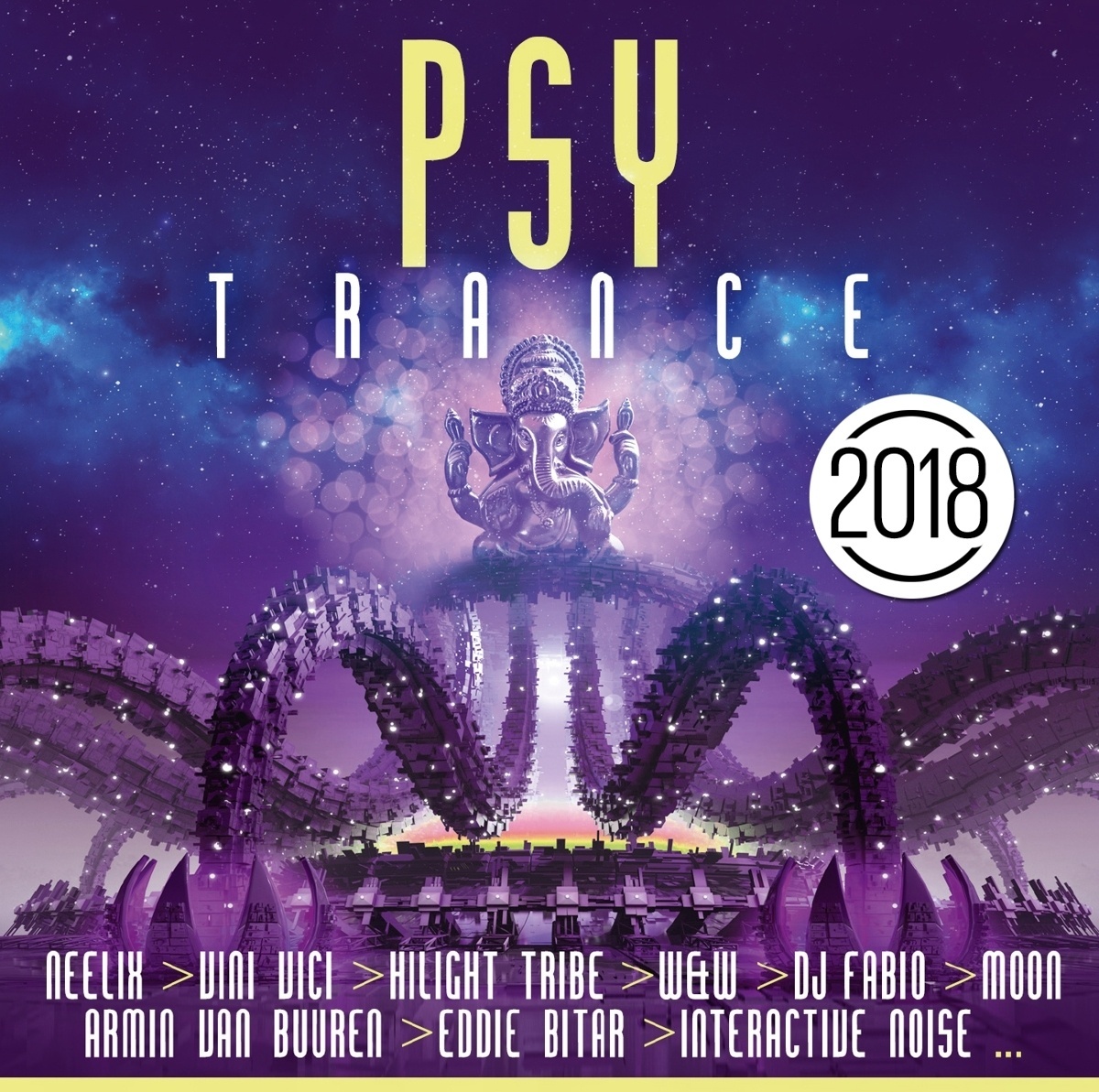 Psy Trance 2018 - Vini Vici Neelix & More. (CD)