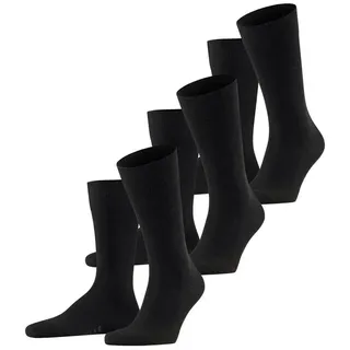 Falke Family 3-Pack Herren Socken black (3000) (3000) 39-42