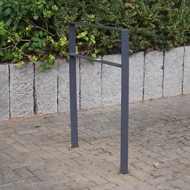 Trutzholm Fahrradständer Fahrradanlehnbügel 114 x 77 cm Flachstahl 13 mm Anthrazit