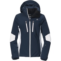 Schöffel Damen Ski Jacket Naladas L, wind- und wasserdichte Skijacke mit Body Mapping Technologie, atmungsaktive Outdoorjacke mit Unterarmbelüftung und Schneefang, navy blazer, 34