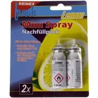 Reinex fresh Mini Spray Nachfüllpack, 2-teilig, 7513 , Duftrichtung: