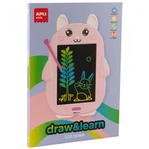 Apli Kids 19958 - LCD-Tafel in Form eines lustigen Tieres, ultraleicht, zum Zeichnen und Löschen, sehr einfach ohne Papier