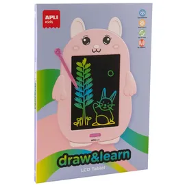 Apli Kids 19958 - LCD-Tafel in Form eines lustigen Tieres, ultraleicht, zum Zeichnen und Löschen, sehr einfach ohne Papier