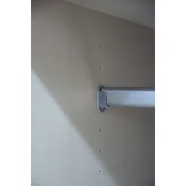 WIMEX Schwebetürenschrank WIMEX "Tilburg", grau (saharagrau, durchgängige türfront glas saharagrau, absetzung grafit), B:270cm H:208cm T:65cm, Spanplatte, Schränke, Schwebetürenschrank, mit Glaselementen