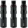Gator Frameworks Mikrofonclip mit Schnellverschluss – Stativbefestigung, 3er-Pack (GFW-MIC-QRTOP3PK)