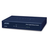 Planet Desktop Switch 8x 10/100/1000Base-T Externes Netzteil