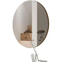 inn.furn Wandspiegel Borga 70 x 70 cm Eiche Artisan