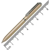 ONLINE USV-Systeme Online Kugelschreiber MINI PORTEMONAIE Dreh-Kugelschreiber (Gold)