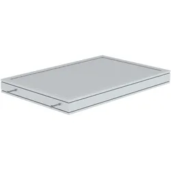 MUNK Plattform für Laufsteganlage Aluminium geriffelt Plattformlänge 1260mm