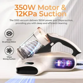 jigoo S100 Milbensauger weiß