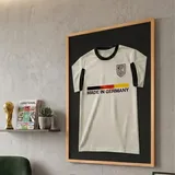 K-Möbel Trikot Rahmen Holz Braun 70x100 cm 3er Set